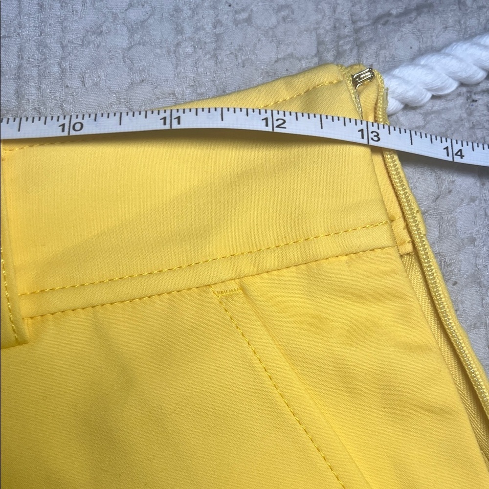 Lauren Ralph Lauren Vibrant Yellow shorts size 2 - Picture 6 of 11